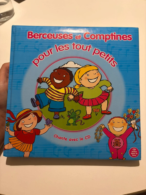 Berceuse et comptine pour les tout petits - Livre avec CD