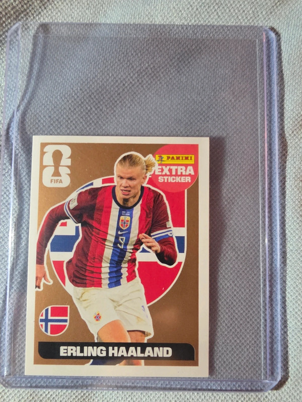 Erling Haaland Bronze Extra Sticker