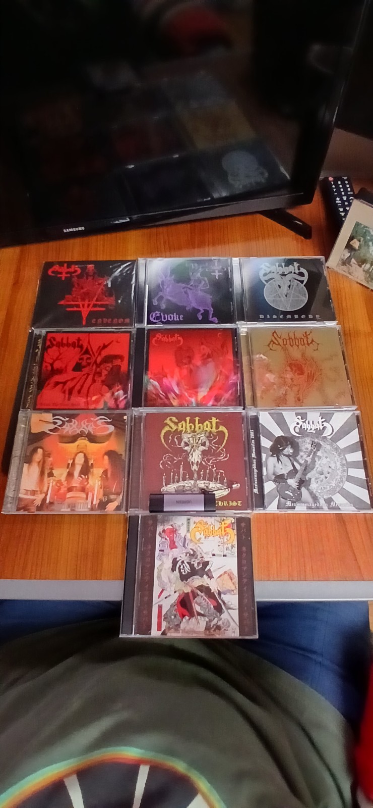 SABBAT - 10 CD Lot