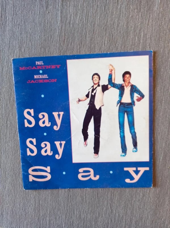 Paul McCartney & Michael Jackson - Say, say, say / Ode to a Koala Bear (Paul McCartney). 7"