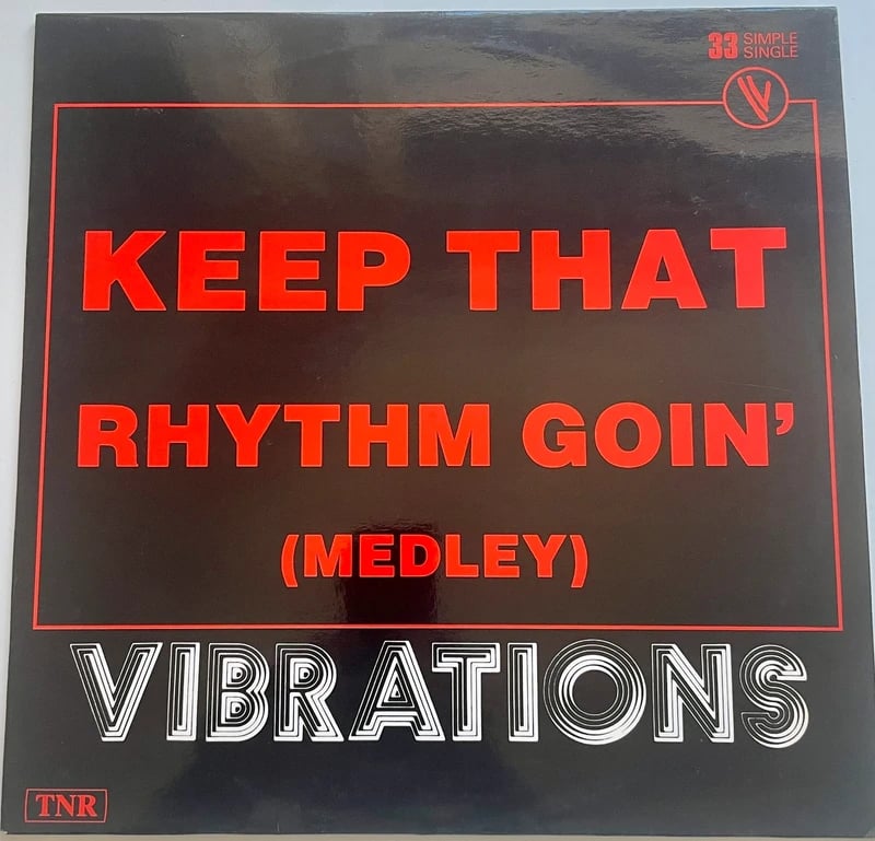 Disque vinyle 33t - Vibrations - Keep that rhythm goin Medley