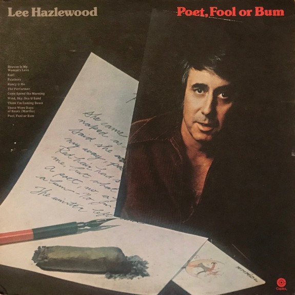 Lee Hazlewood - Poet, Fool Or Bum - USA LP 1973 Capitol ST-11171