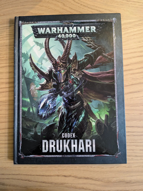 Codex Drukhari Warhammer 40,000 V8