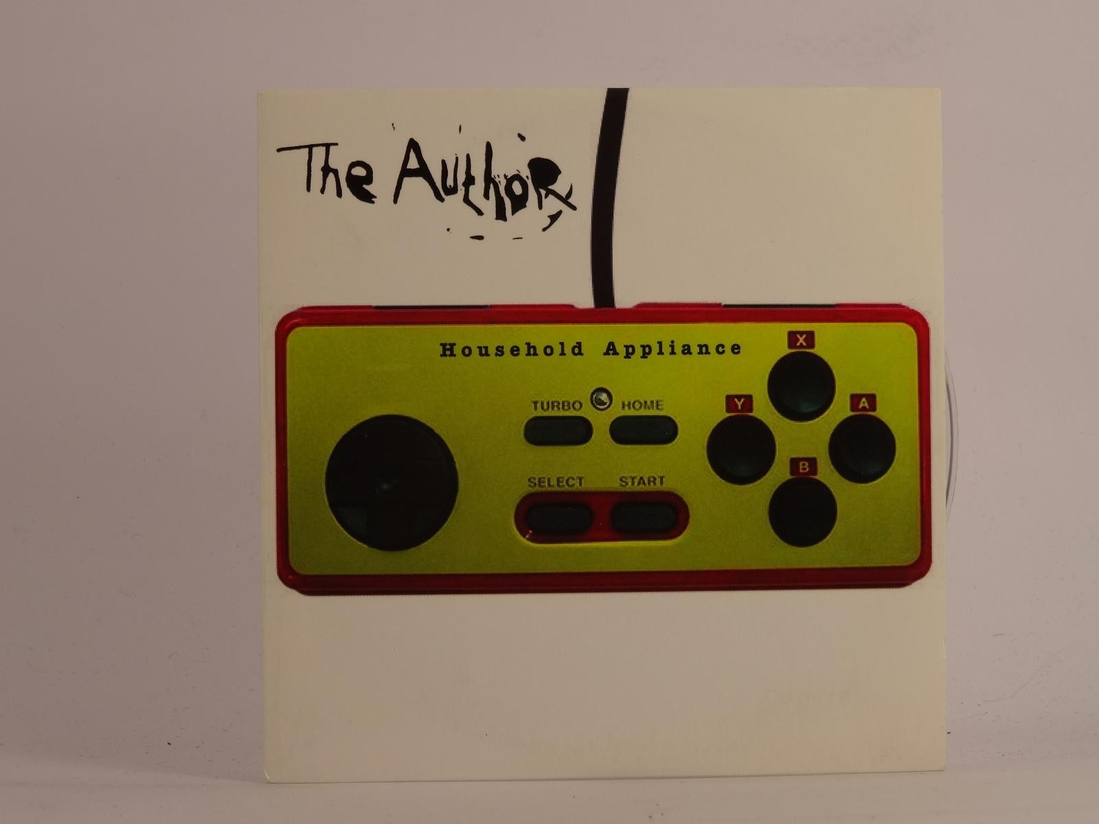 THE AUTHOR HOUSEHOLD APPLIANCE (E80) 3 Track Promo CD Single including Card Slee