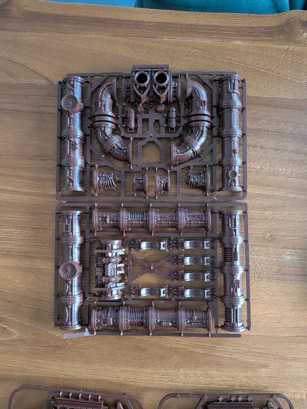 Warhammer décors thermic plasma conduits