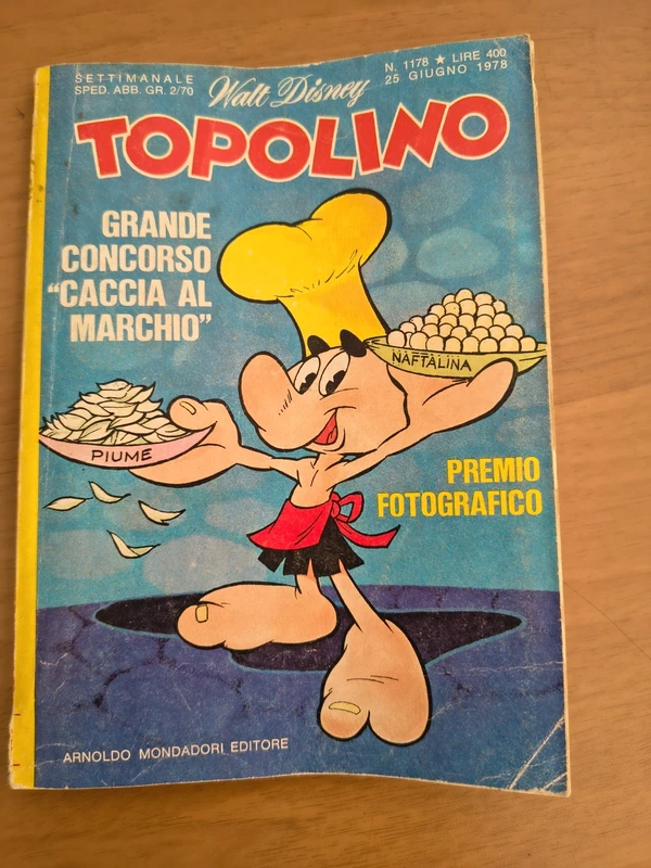 Walt Disney – Topolino n. 1178 – Caccia al marchio (1978) (EL71)