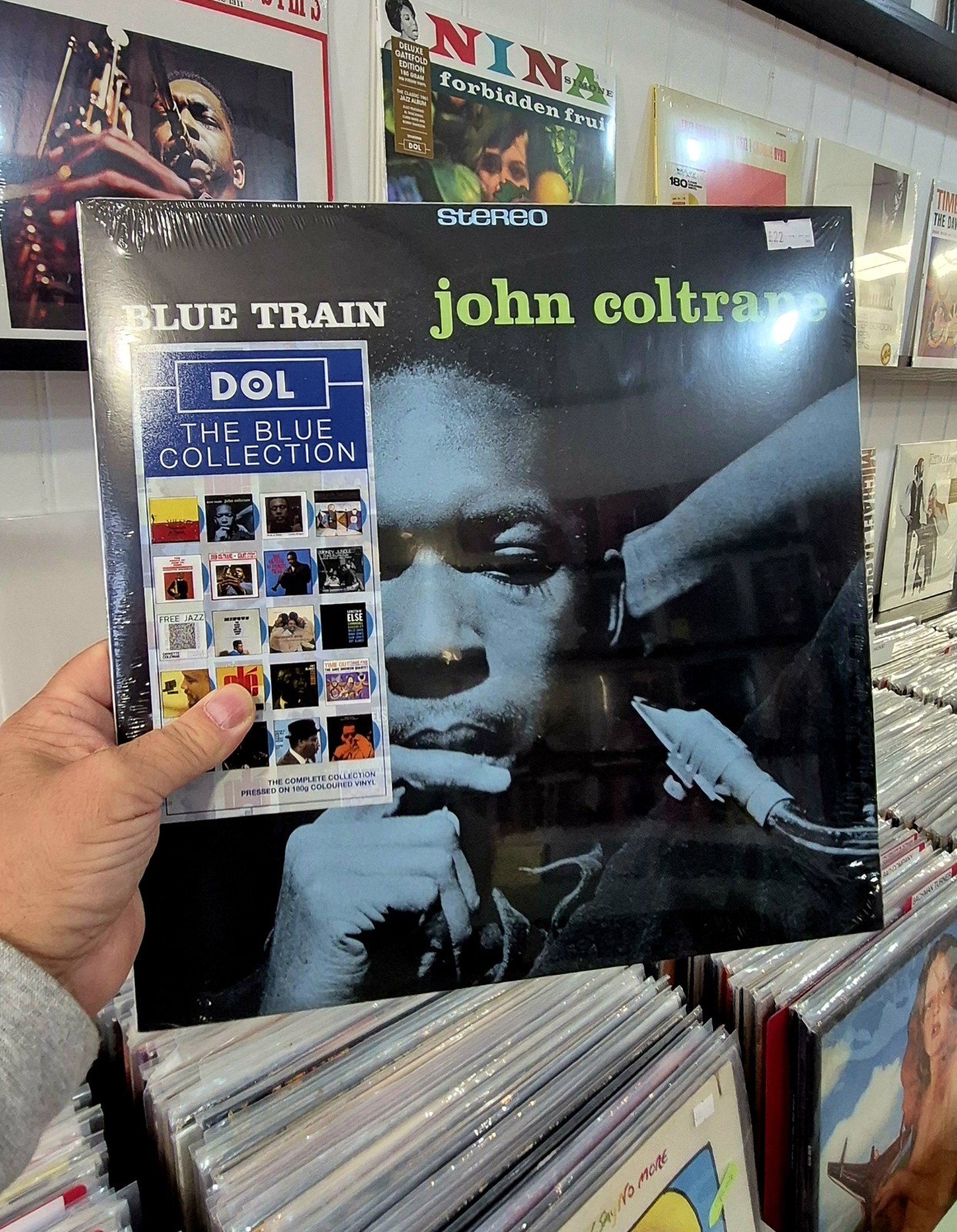 John Coltrane - Blue Train Jazz. Colour Vinyl Record New Sealed Free UK Post LP