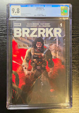 BRZRKR #1 CGC 9.8 1st Print Cover A Reeves Kindt Boom 2021