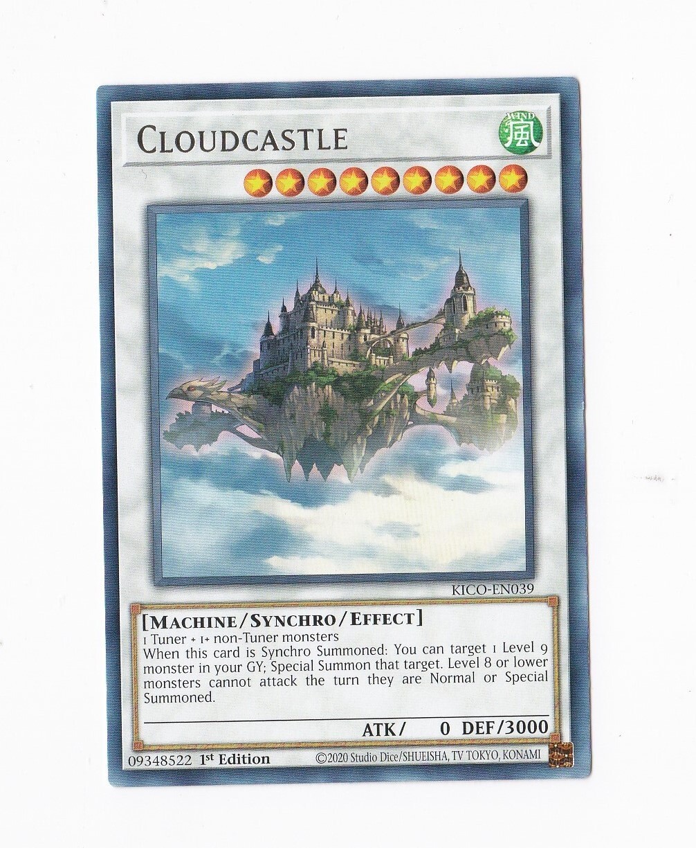 Konami YuGiOh 2020! 1ª Edizione - Cloudcastle KICO-EN039