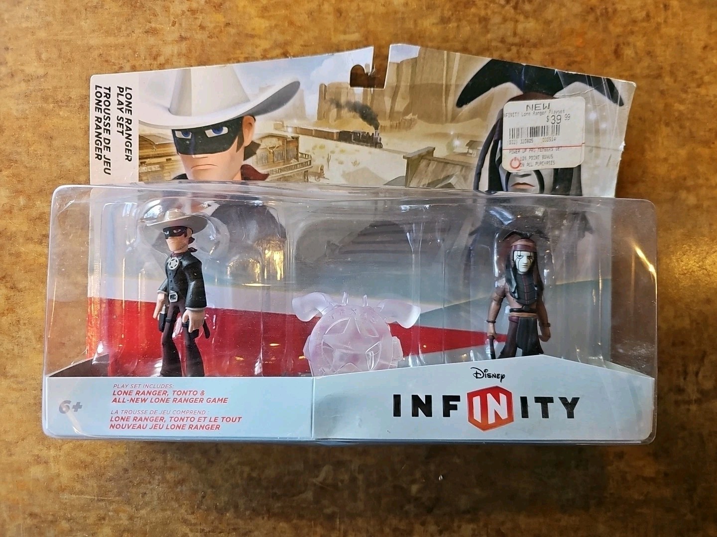 Disney Infinity - Lone Ranger Play Set - Sealed Box Dented See Last Pic