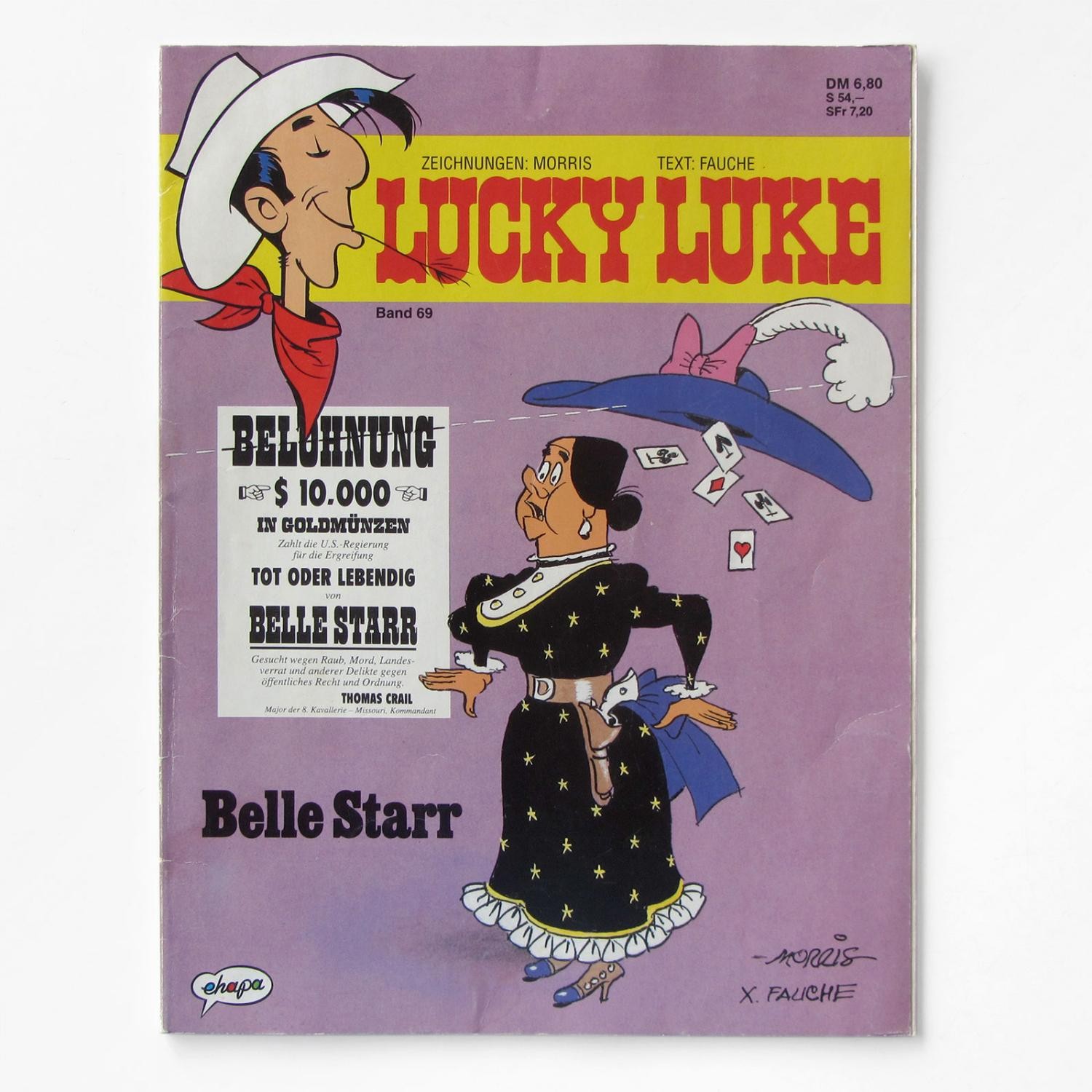 Lucky Luke Band 69: Belle Starr (1995) - Album fumetti EHAPA