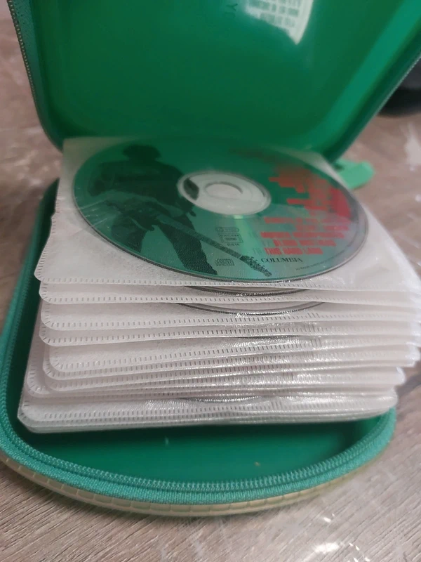 Groen map bundel cd muziek