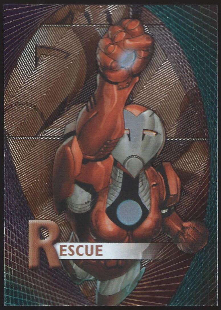 2012 Marvel Beginning Series 2 PRIME MICROMOTION Foil inciso #M-44...SALVATAGGIO