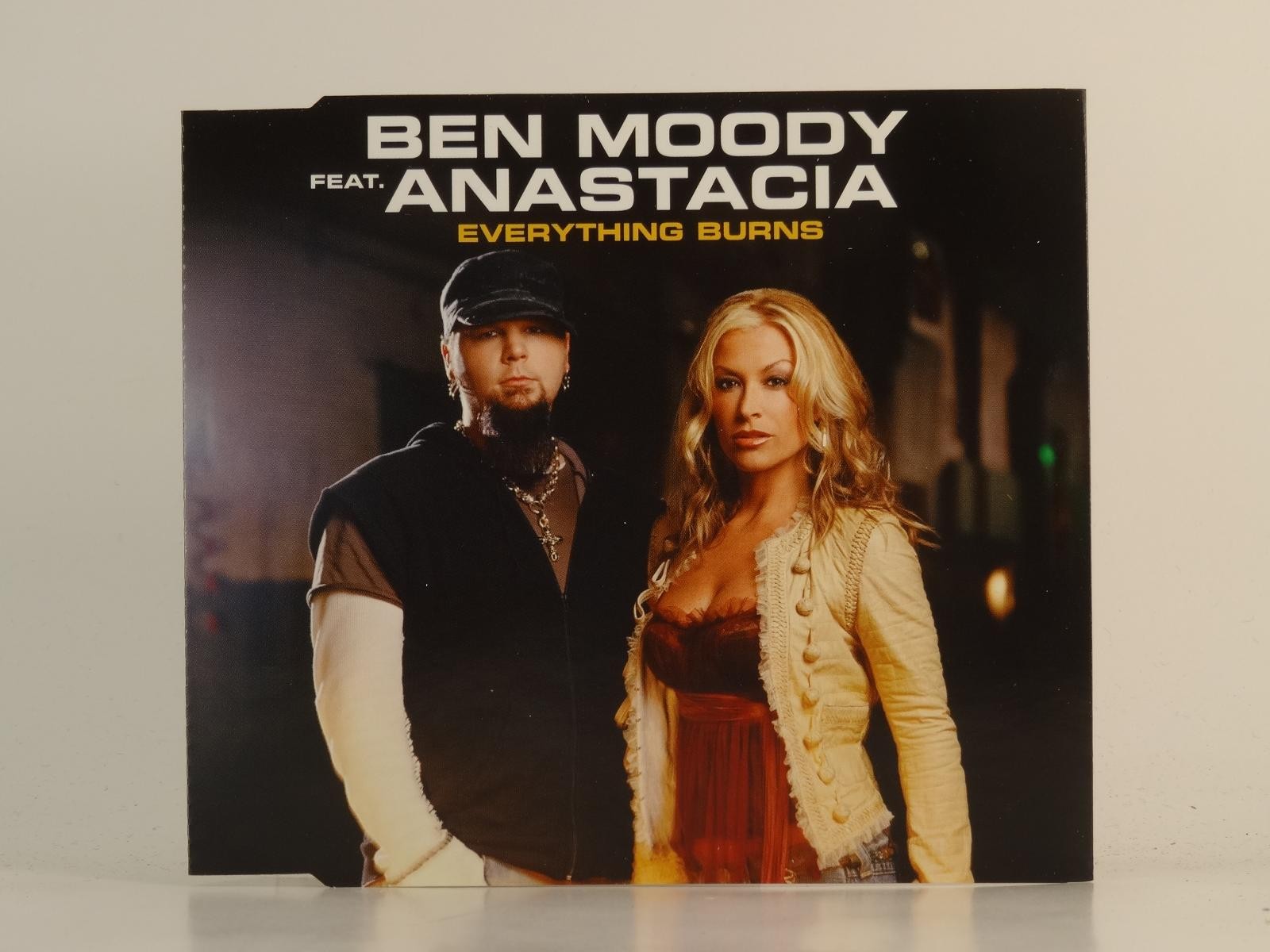 BEN MOODY FT ANASTACIA EVERYTHING BURNS (H1) 1 Track Promo CD Single including P