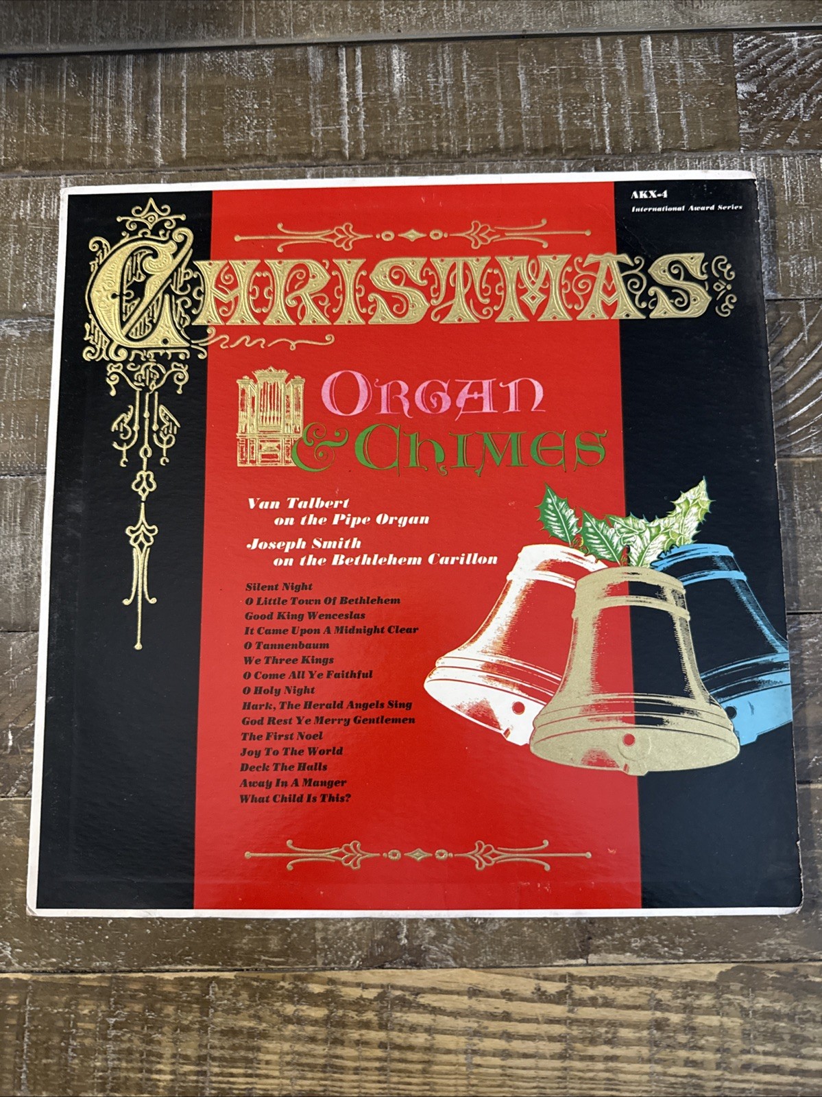 Van Talbert, Joseph Smith ‎– Christmas Organ & Chimes Vinyl, LP 1965