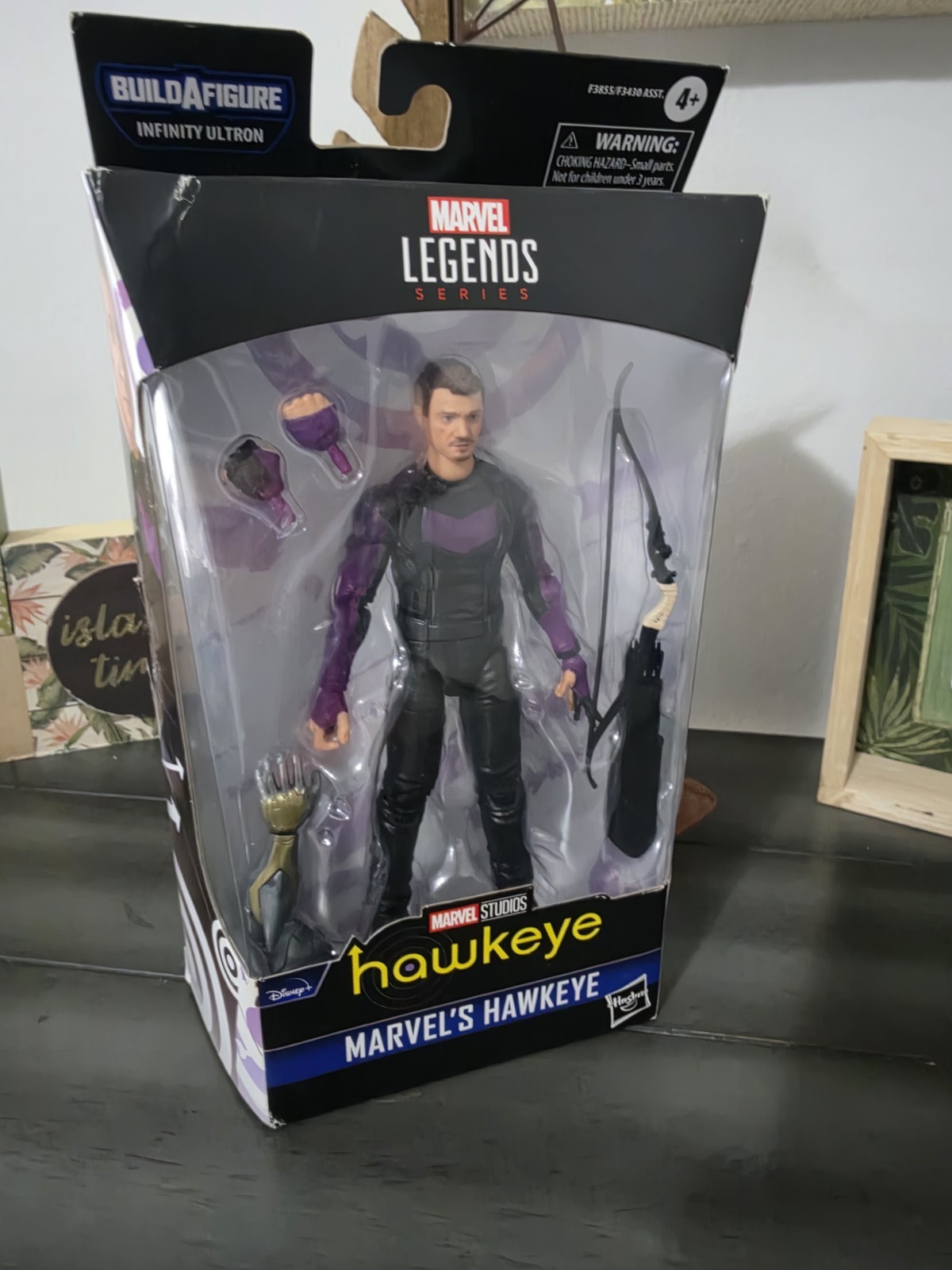 Marvel Legends Series Disney+ Hawkeye 6” Action Figure - Infinity Ultron BAF New