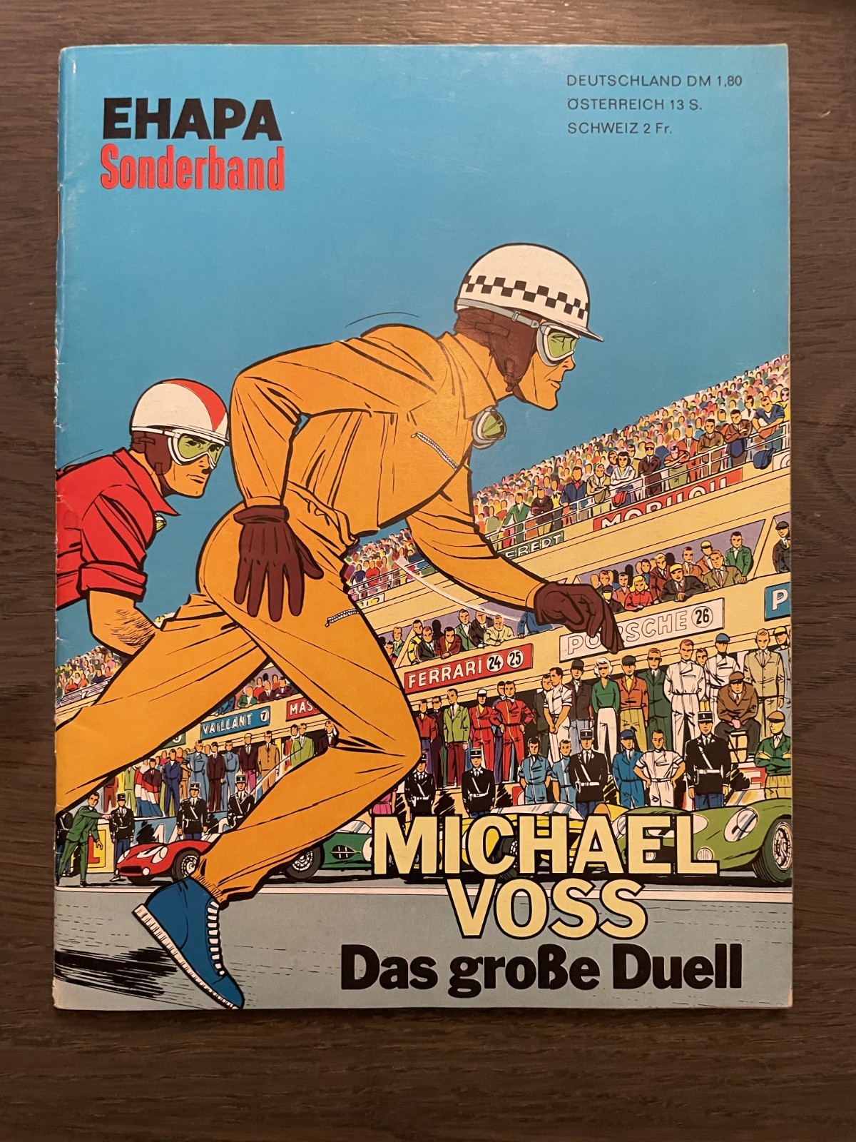 EHAPA - NASTRO SPECIALE TOP! MICHAEL BOSS - IL GRANDE DUELLO RARO LIBRETTO SPECIALE 1965