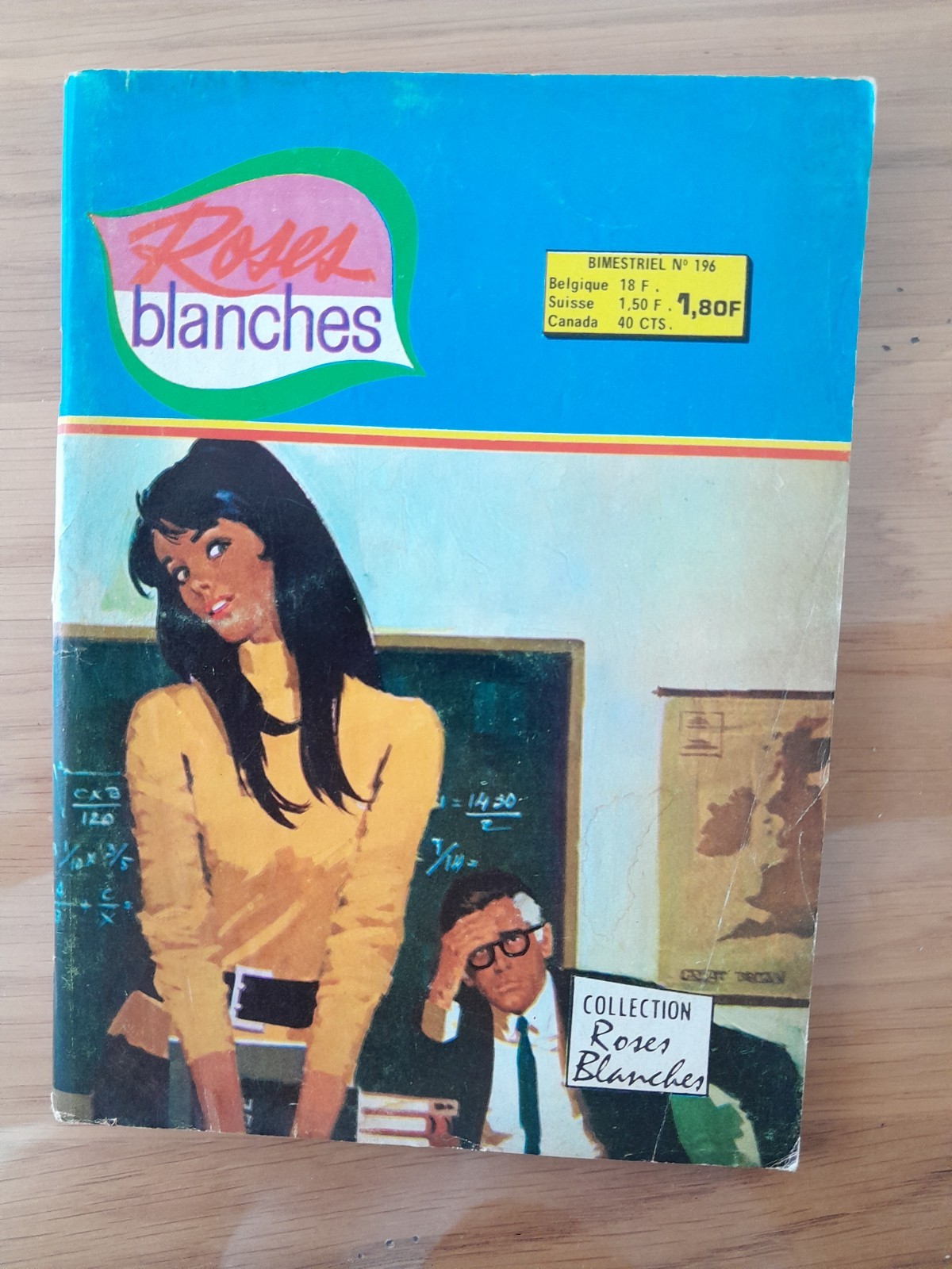 ROSES BLANCHES    N°196     AREDIT      1976      BE