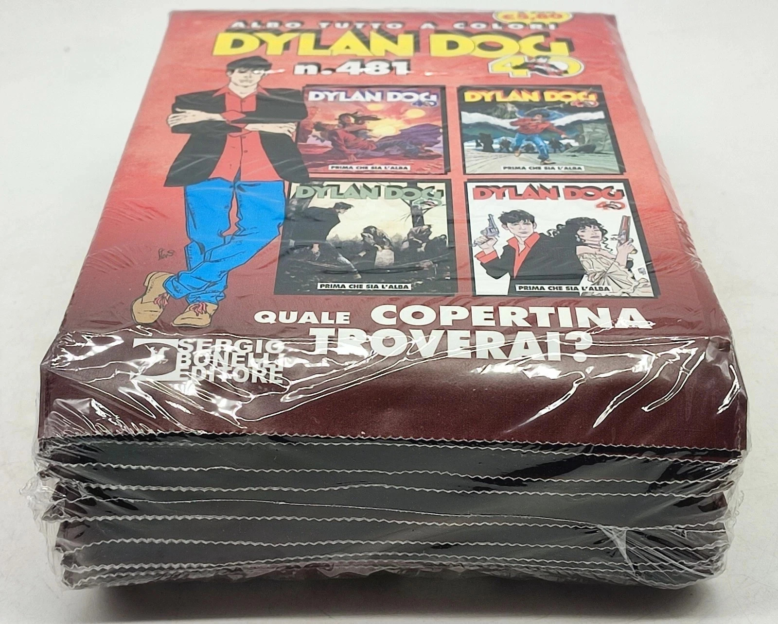 DYLAN DOG 481 PRIMA CHE SIA L'ALBA 10 BUSTE SIGILLATE BONELLI BLIND PACK #