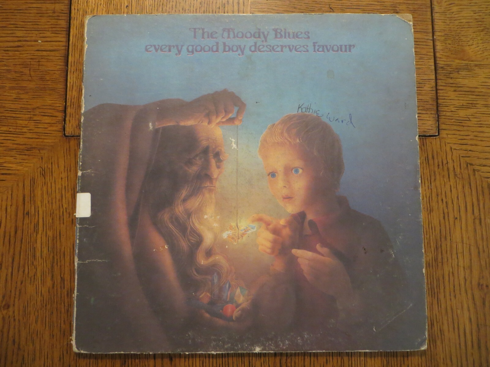 The Moody Blues ‎– Every Good Boy Deserves Favour 1971 Threshold THS 5 LP VG/G+!