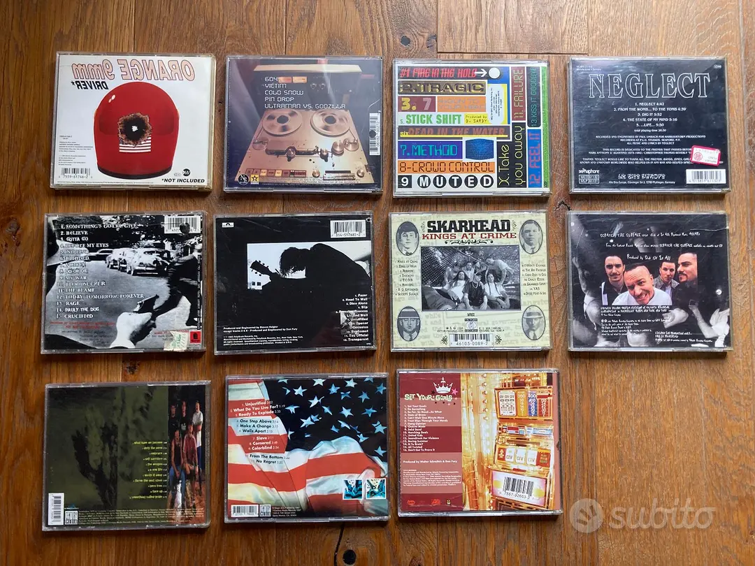 11 CD ORIGINALI USA HARDCORE Metal punk orange9mm