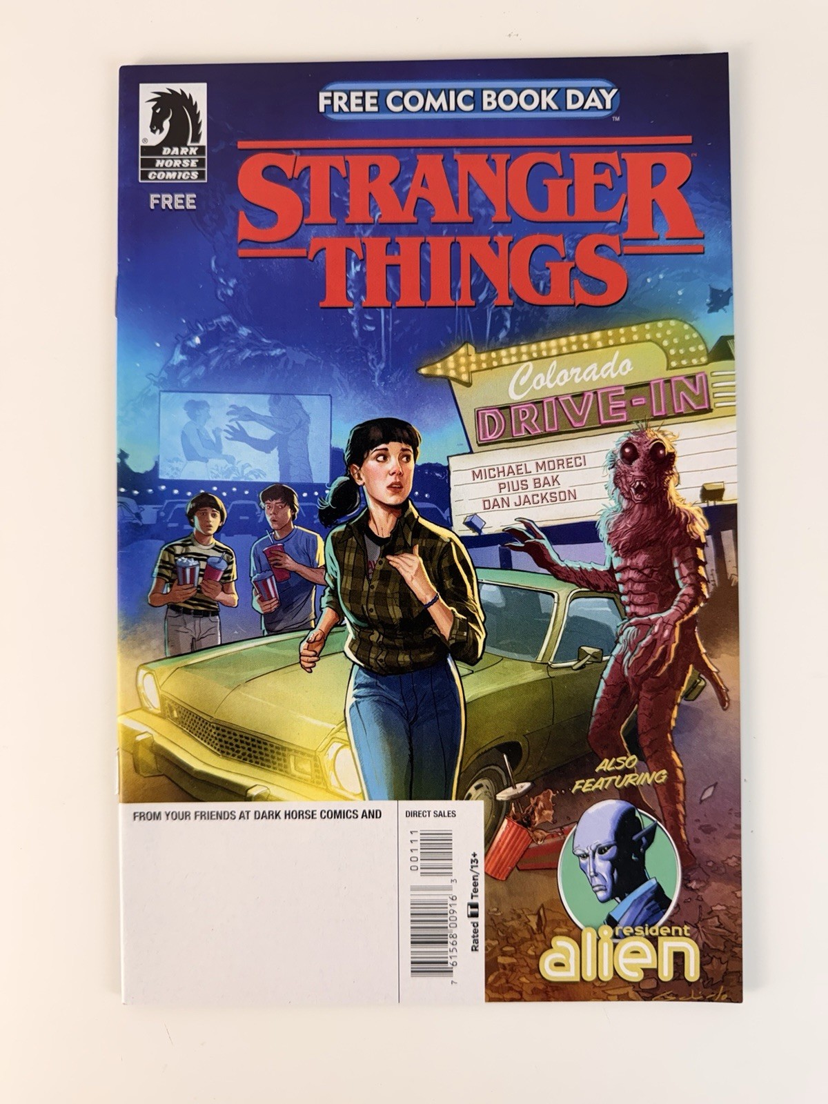 Stranger Things / Resident Alien 1° STAMPA FCBD Dark Horse Comics 2022 NUOVO