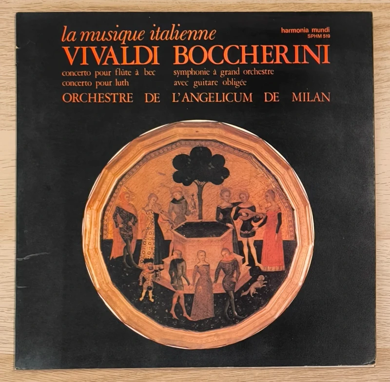 33T la musique italienne vivaldi boccherini harmonia mundi SPHM 519