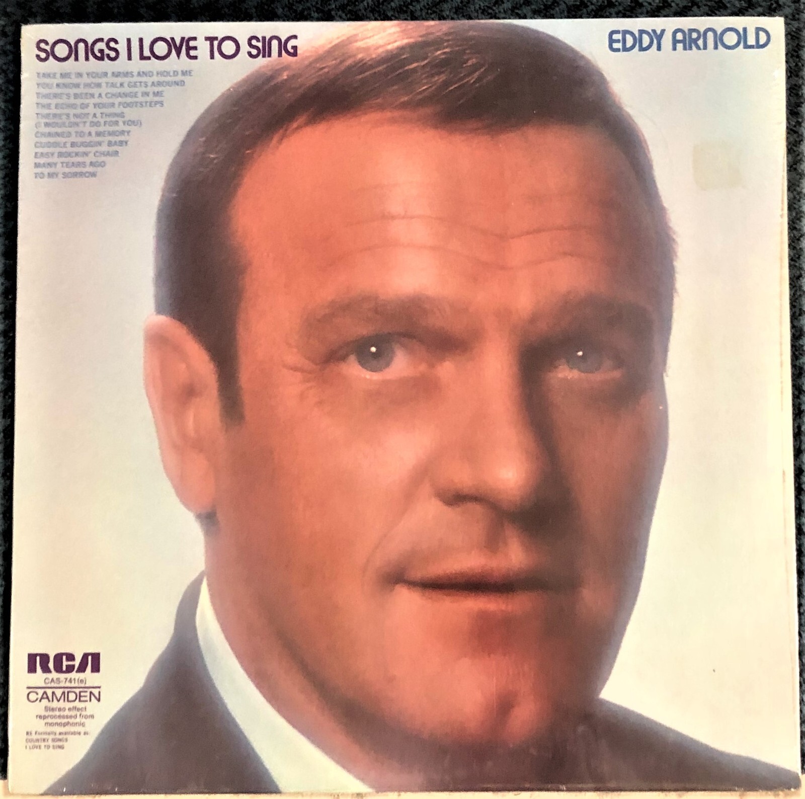 Eddy Arnold - Songs I Love To Sing LP - RCA Camden reissue - Sealed