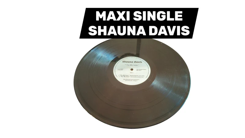 Disque Maxi 45 Tours Vinyle 12 " Promo Shauna Davis Try My Love electro house