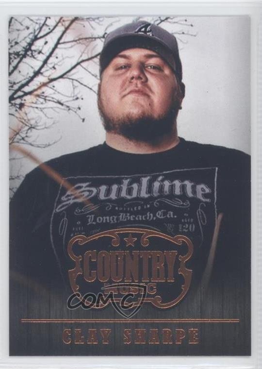 2014 Panini Country Music Clay Sharpe #59 0w6