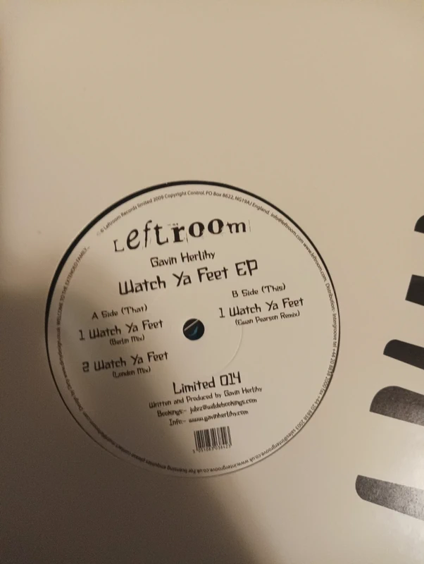Gavin herlihy - Watch ya feet ep