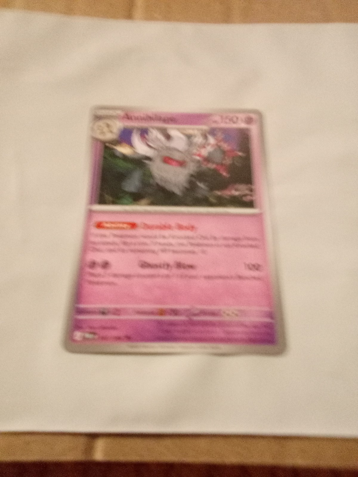 Annihilape 041/084 Pokemon nero pece non comune quasi nuovo, sconto spedizione gratuita 