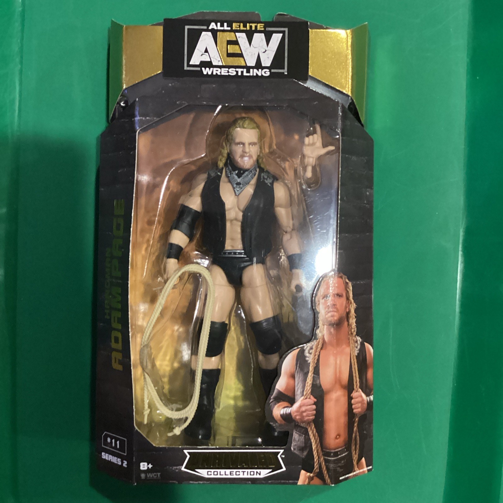 Modellino Jazwares Hangman Adam Page AEW Unrivaled Series 2 #11