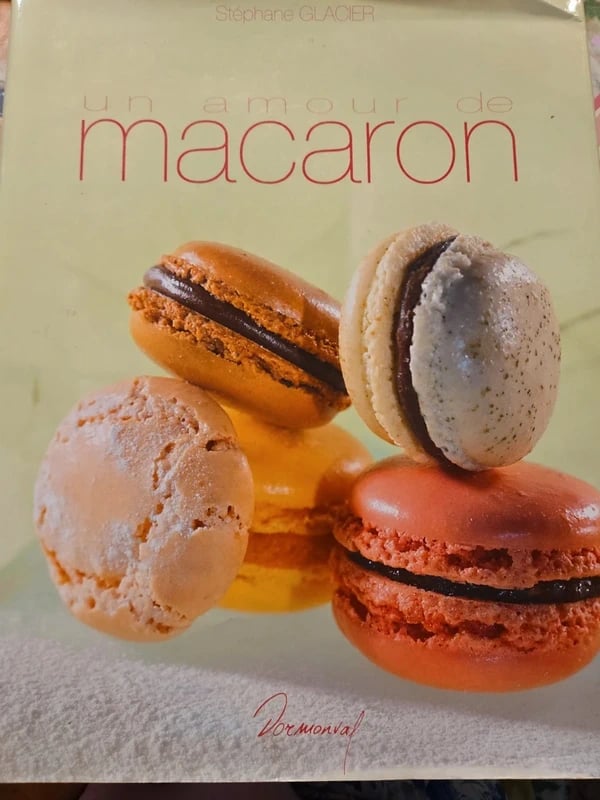 Livre recette macaron Stéphane Glacier haute pâtisserie française