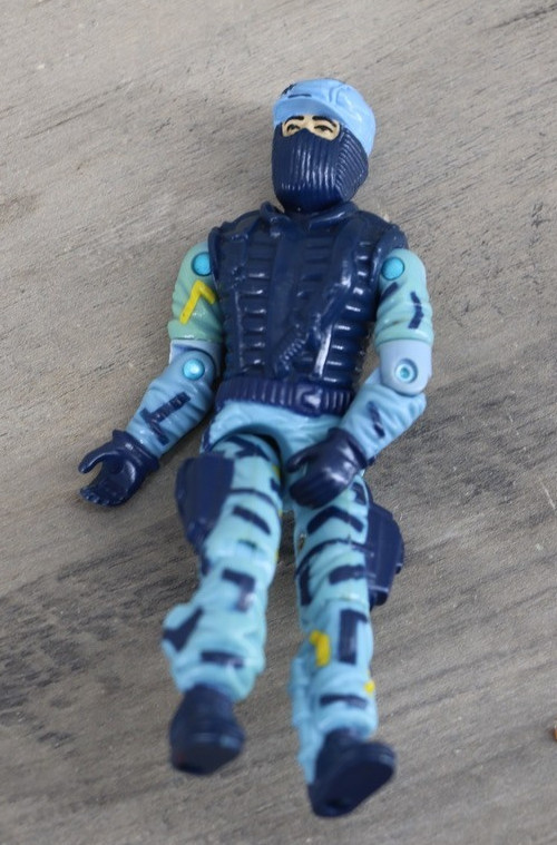 Modellino vintage GI Joe Shockwave V1 1988 Hasbro ARAH nemico Cobra