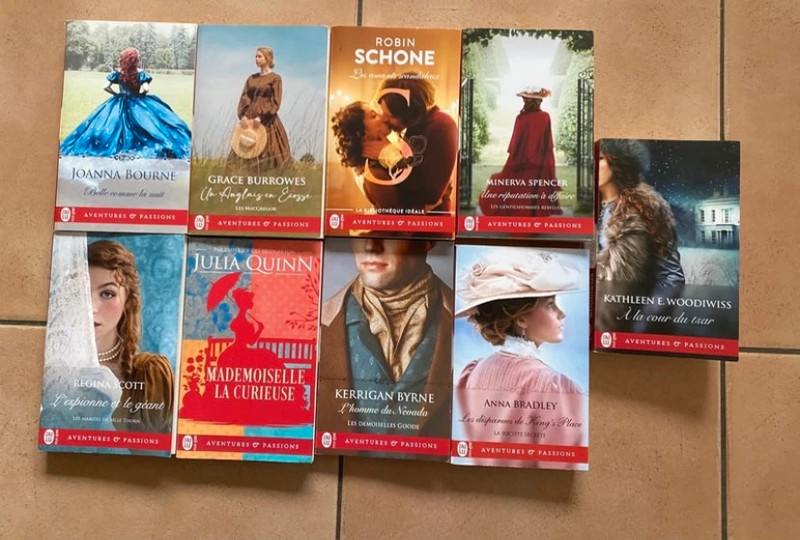 Lot livres aventures et passions