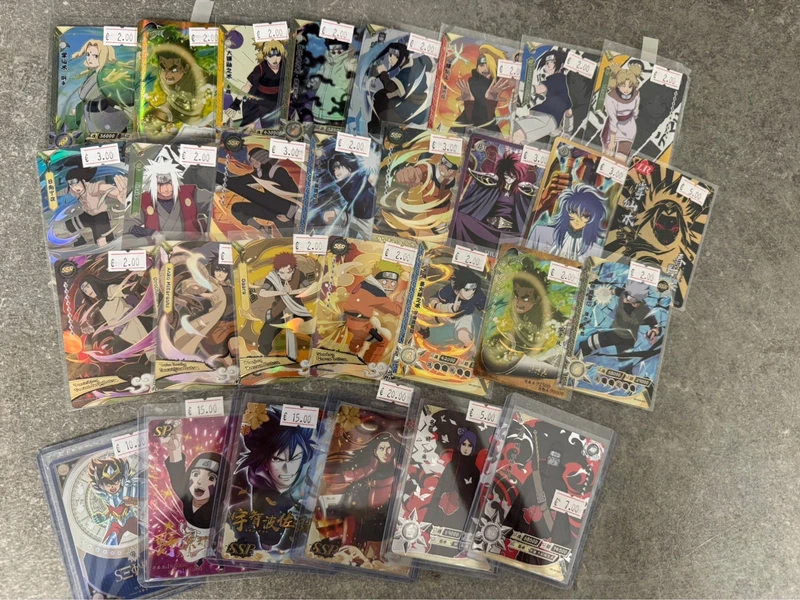 KAYOU Naruto lotto + Cavalieri dello Zodiaco-  29 carte 🇨🇳