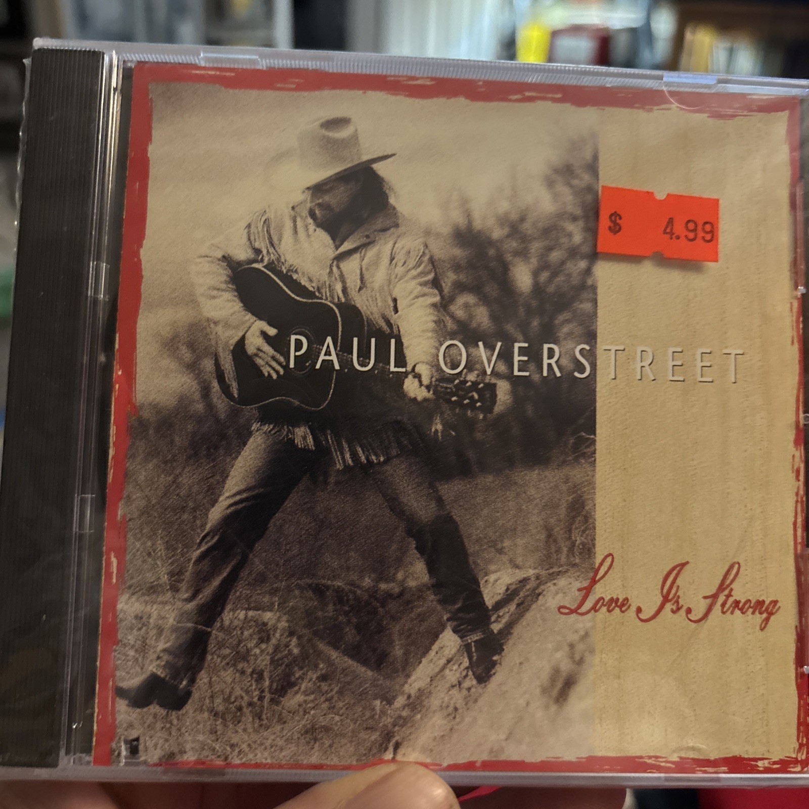 Love Is Strong by Paul Overstreet (CD, Aug-1992, RCA) new