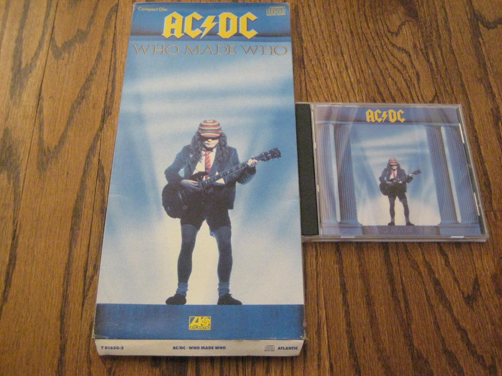 AC DC Who Made Who Longbox and orignial cd-Rare!