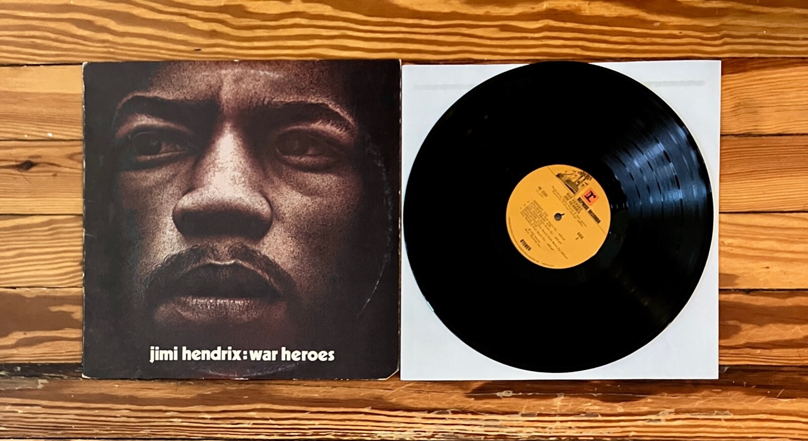 Jimi Hendrix: War Heroes LP Vinyl US Reprise Records 1972 VG+/VG+