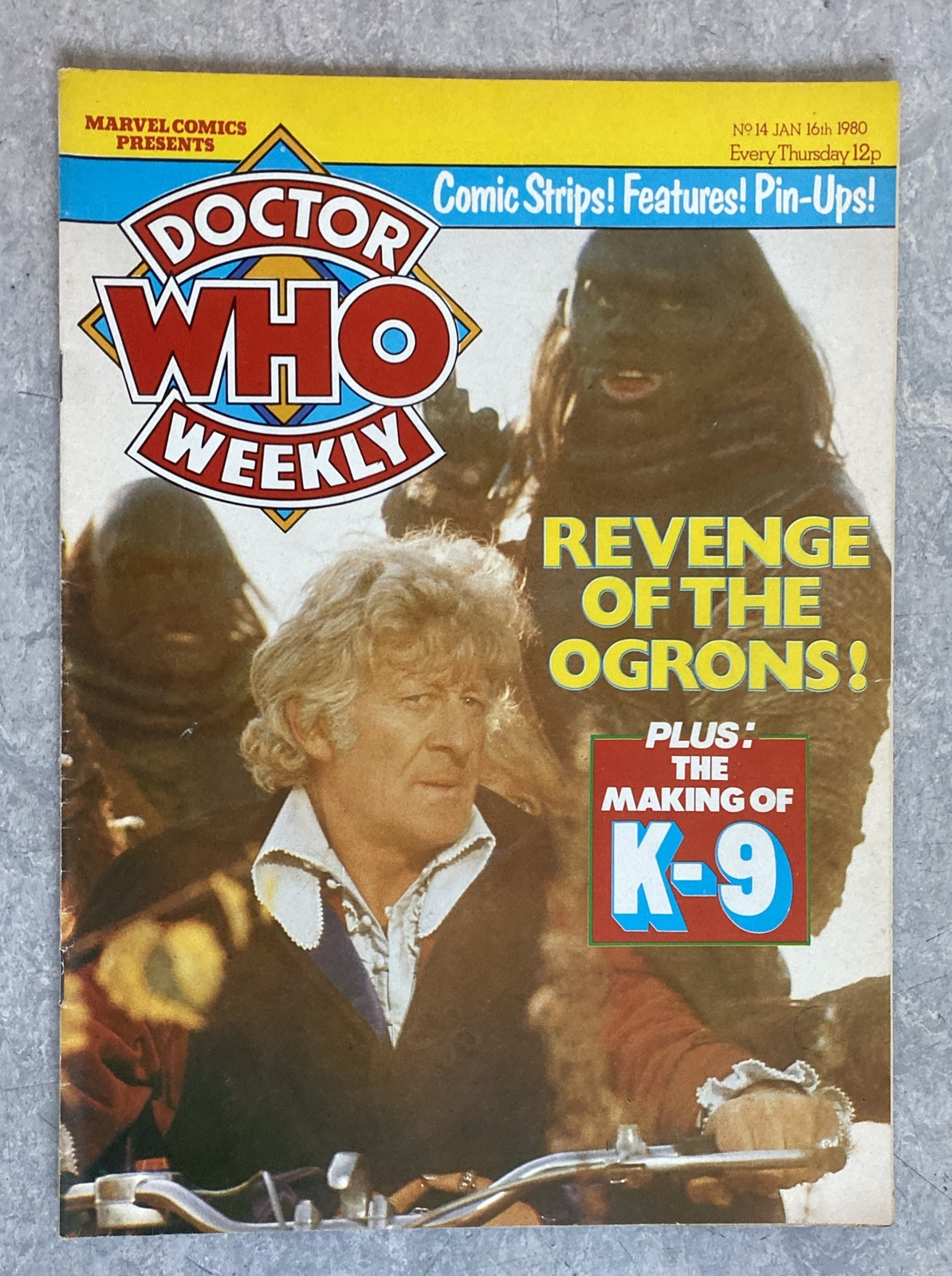 Doctor Who Weekly Marvel Comics #14 Jan 16th 1980 Complete Rare Vintage VGC