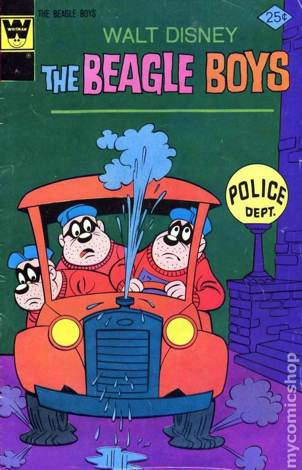 Beagle Boys #27 VG 1976 Whitman Stock Image Low Grade