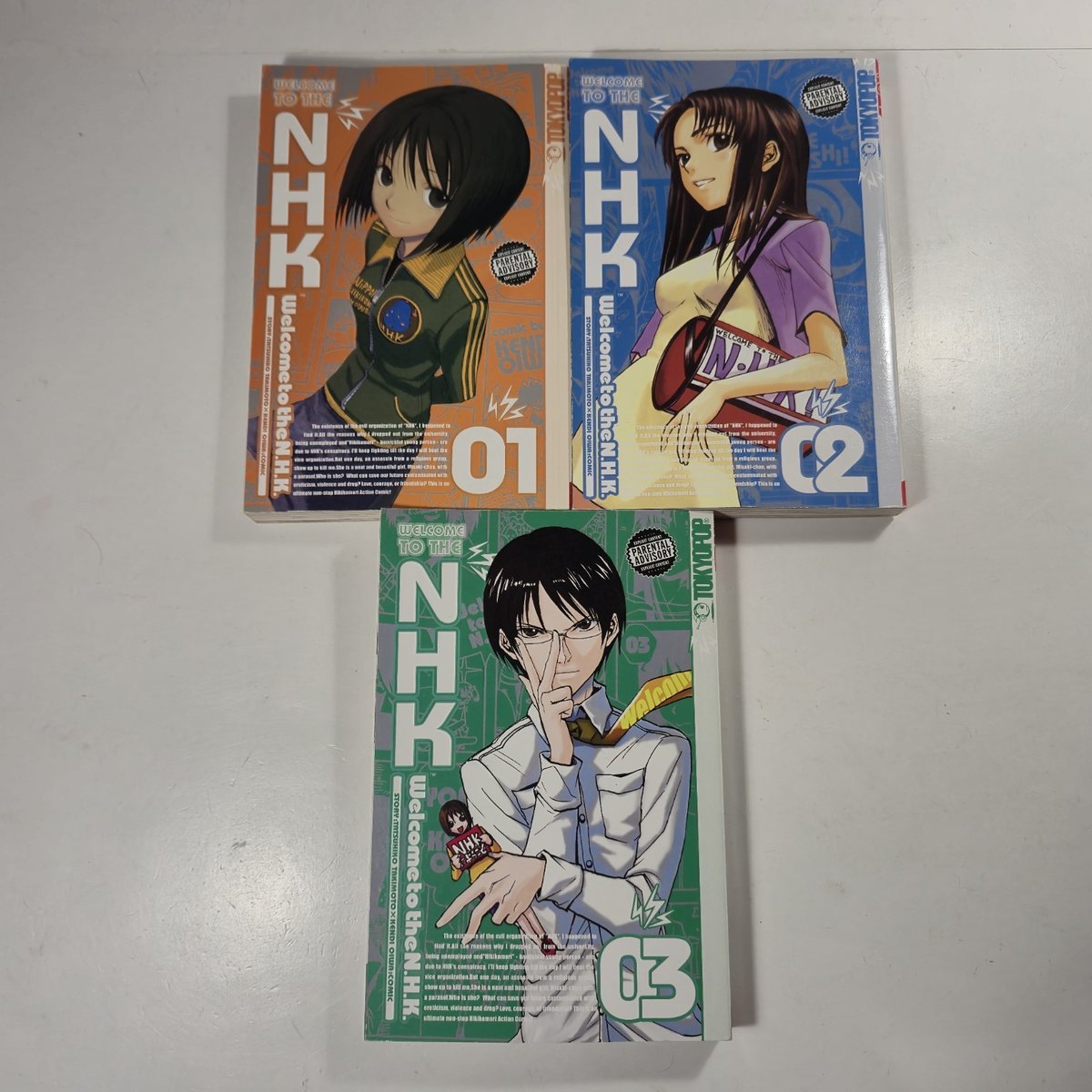 Welcome to the NHK Volume Vol 1 2 3 English Manga