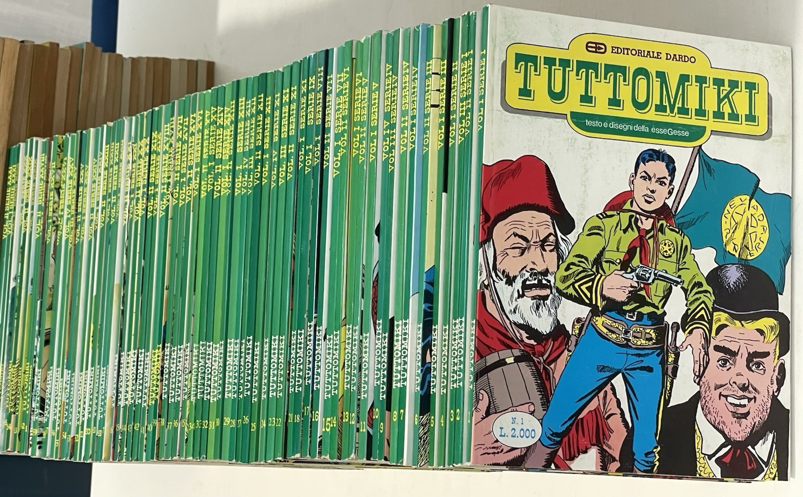 Miki Dardo 1988 n.1/68 completa (-19 e 20) originale da magazzino mai aperti