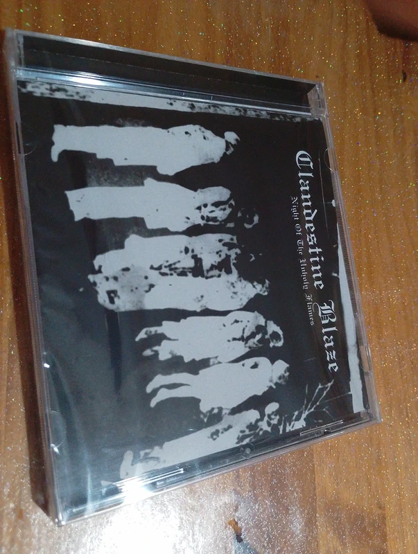 Cd clandestine blaze - Night Of The Unholy Flames