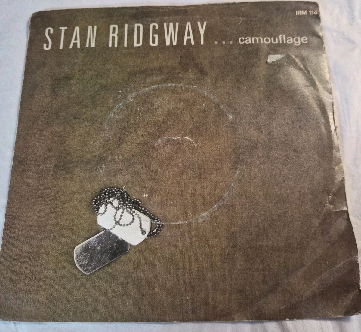 Stan Ridgway - Camouflage - 7" Vinyl Single (1986)