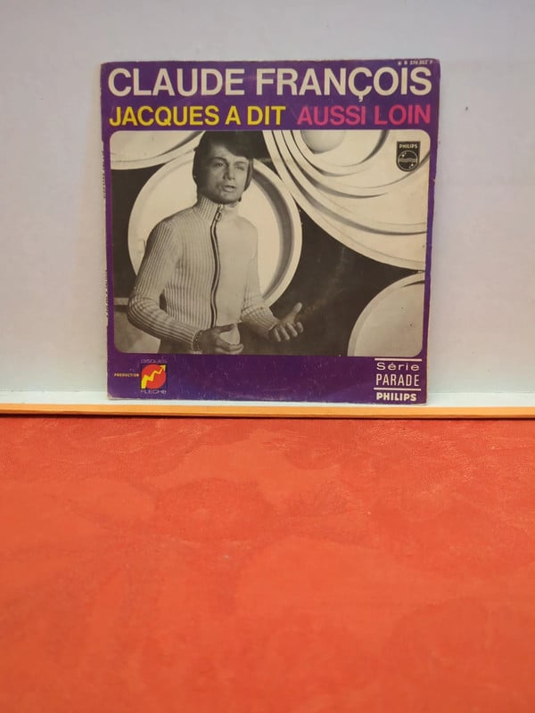 Vinyle 45 tours Claude François