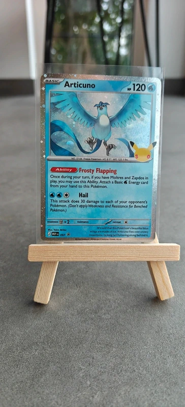 Kaart Articuno nummer 97 Cosmos Holo