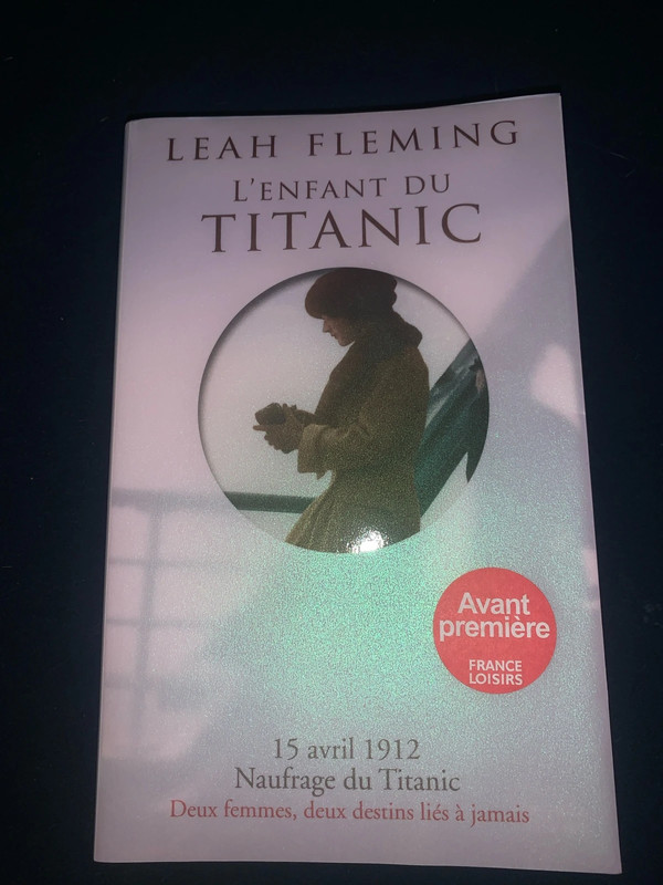 Livre l’enfant du Titanic