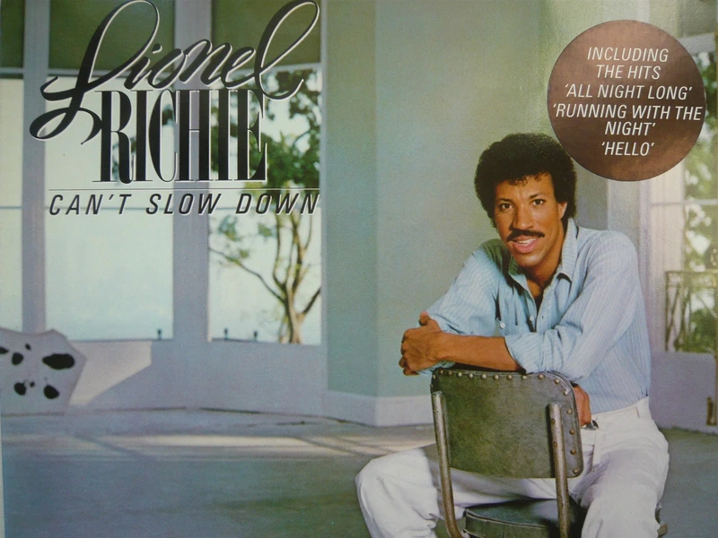 Can't slow down - Hello - Lionel Richie Vinyle 33t